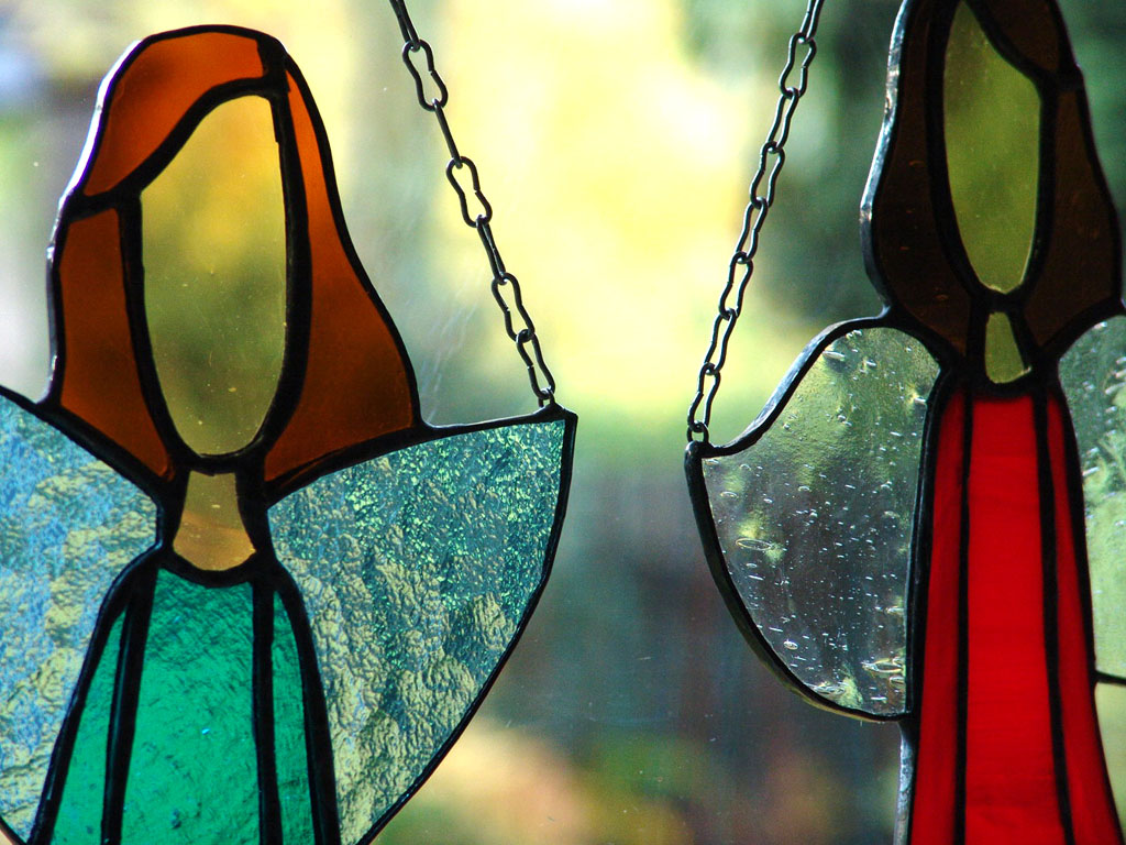 anio, anioy witraowe, stained glass, tiffany